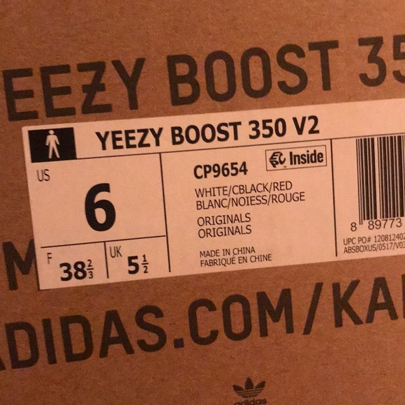 Adidas Yeezy 350v2 zebra - Picture 3 of 3